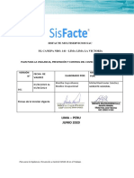 Plan Covid-19 Sisfacte Multiservicios Sac