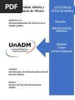 Universidad Abierta y A Distancia de México: Actividad Integradora