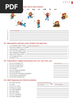 4.2 Present Continuous (Grammar - Exercises)