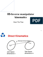 05-Inverse Manipulator Kinematics: Doan The Thao