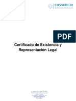 Cert Existencia y Rep