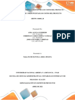 La Estimación de Los Costos y Determinación Del Presupuesto Del Proyecto