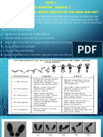 P.E 3 FUNDAMENTAL DANCE POSITION OF THE ARMS AND FEET Week 2