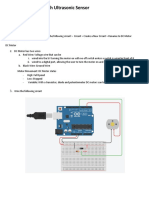 07 TinkerCAD Electrical DC Motor With Ultrasonic Sensor