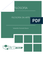 Filosofia Da Arte 20183 FIL SEC