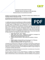 FR - Final - Synthèse Conseil Directeur PFBC 16 Juillet 2021 - FR