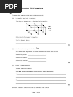 GCSE - A Level Chemistry Transition Gcse Questions.199272016