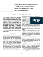 A Review of Simulation of Telecommunication Networks: Simulators, Classification, Comparison, Methodologies, and Recommendations