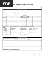 Overage, Shortage and Damage Report (Osdr) : Attachment. 4