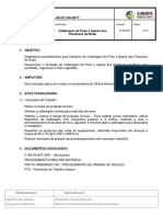 IT - AG.01.OA.0017 Calibragem de Pneu e Aperto Dos Parafusos Da Roda