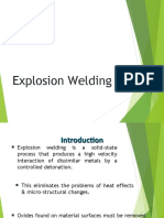 Explosion Welding Process