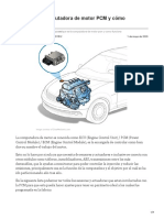 (A-AUT) Ingenieriaymecanicaautomotriz - Com-Qué Es La Computadora de Motor PCM y Cómo Funciona