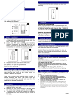 Controls: Instructions Manual Mini Alarm - MODEL MA-20