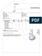 Tax Invoice: Datum Technologies