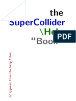 SuperCollider HelpBook