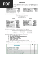 Ejercicios de Ecuacion Contable