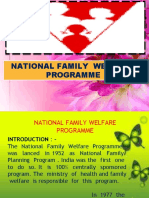 National Family Welfare Programme