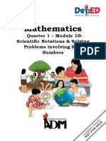 Math 7 Adm Module 10 Final