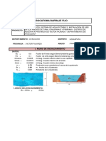 DH - Diseño Barraje Fijo - Pampana - Agua Potable