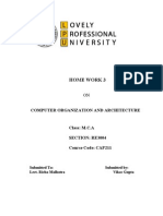 Home Work 3: Class: M.C.A SECTION: RE3004 Course Code: CAP211