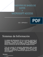 Fundamentos de Bases de Datos y Microsoft Access