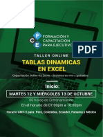 Presentacion de Tablas Dinamicas en Excel