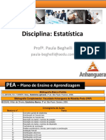 Slide Aula 5, 6, 7 e 8 - Probabilidade e Distribuições