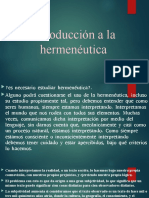 Introduccion A La Hermeneutica - Desconocido