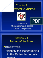 "Electrons in Atoms": Chemistry Atlantic Bilingual School Christian Campbell MD