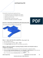 Exercise: Importing and Repairing CAD Geometry Data