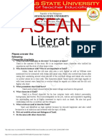 ASEAN Literature Sept 15 Tasks