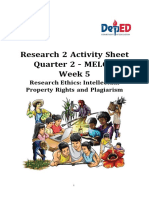 Research 2 Activity Sheet Quarter 2 - MELC: 5 Week 5