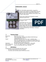 1N4B 1-To-4 NMEA Splitter/buffer, Manual. 1 Description: Doc. No 9268g1.doc Page 1