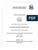 PDF An Organizational Study of Milky Mist Limited Erodedoc - Compress