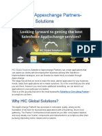 Salesforce Appexchange Partners - HIC Global Solutions