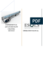 Experimental Advanced Flow Channel: Operation Manual