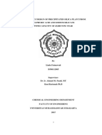 Preliminary Design of Precipitated Silica Plant