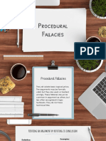 Procedural Fallacies 