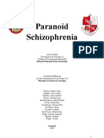 Paranoid Schizophrenia - Case Study