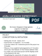 Lucknow-Agra Expressway Project Management (Srishti Mishra)