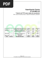 ET AS ME01 03 Tuberia de PVC Acueducto