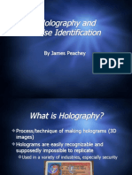 Holography and Fake ID's