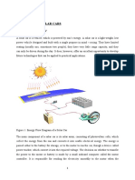 An Overview: Solar Cars