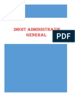 Droit Administratif General