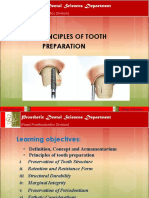 2-3. Principles of Tooth Preparation Part I & II DR Sghaireen