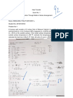 MASILANG - Exam No. 1 Heat Transfer