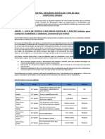 11° GRADO - Lista de Textos, Recursos Digitales y Útiles 2021