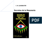 Escuelas Secretas de Masoniera