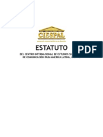 Estatutos Ciespal Aprobado 