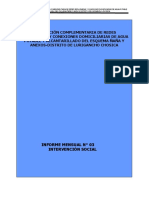 Informe Mensual #03 de Intervención Social-Diciembre 2018